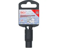 BGS Nástrčná hlavice pro upnutí závitníku, 10 mm (3/8"), 7,3 mm (2)