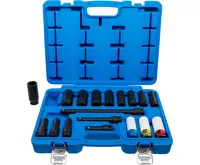 BGS Sada silových nástrčných klíčů a ochranných vložek ,  šestihran ,  12,5 mm (1/2&quot;) ,  10 –