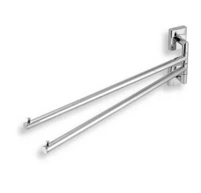 NOVASERVIS Dvouramenný držák ručníků Metalia 12 chrom - 0229,0