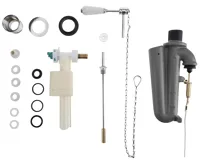 KERASAN WALDORF-RETRO splachovací mechanismus s řetízkem, chrom KERASAN WALDORF-RETRO splachovací mechanismus s řetízkem, chrom