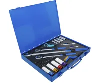 BGS Sada momentových klíčů, 6,3 mm (1/4"), 10 mm (3/8"), 12,5 mm (1/2"), 2 - 24 Nm, 31dílná (2)