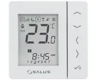 SALUS Bezdrátový digitální pokojový termostat 4v1 - bílý VS10WRF, Systém SMART HOME SALUS Bezdrátový digitální pokojový termostat 4v1 - bílý VS10WRF, Systém SMART HOME