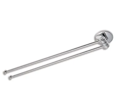 NOVASERVIS Dvouramenný držák ručníků Metalia 1 chrom - 6129,0