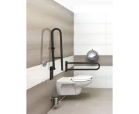 SAPHO HANDICAP madlo sklopné 813mm, černá mat (3)