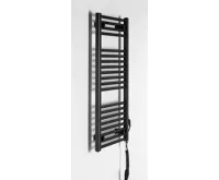 AQUALINE DIRECT-E elektrické otopné těleso rovné 450x960 mm, 300 W, černá (3)