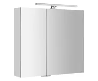 SAPHO MIRRÓ galerka s LED osvětlením, 80x70x16cm, bílá SAPHO MIRRÓ galerka s LED osvětlením, 80x70x16cm, bílá