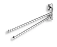 NOVASERVIS Dvouramenný držák ručníků Metalia 12 chrom - 0229,0 NOVASERVIS Dvouramenný držák ručníků Metalia 12 chrom - 0229,0