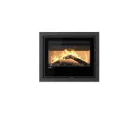 HS Flamingo Krycí rámeček krbové vložky FLAMINGO M9, 46 mm, černý (1)