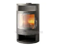 HS Flamingo Invicta VOLUSPA šedá 6189-00 Krbová kamna