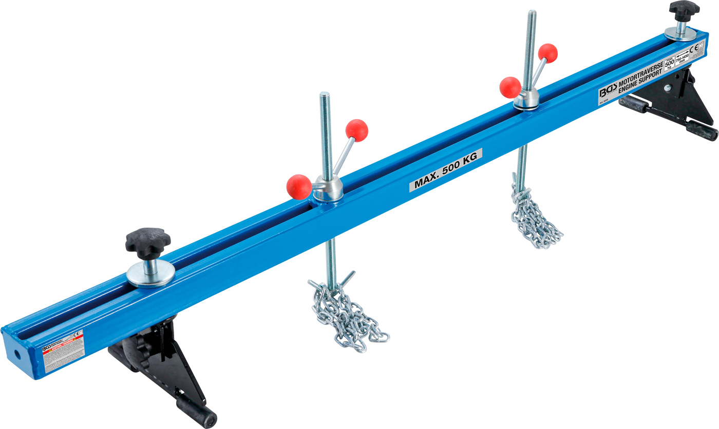 Bgs hrazda pro zvedání motoru,stavitelná 750 - 1450 mm,nosnost 500 kg
