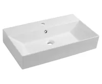 ISVEA SISTEMA keramické umyvadlo 70x42cm, bílá ISVEA SISTEMA keramické umyvadlo 70x42cm, bílá