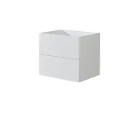 Aira desk, koupelnová skříňka, bílá, 2 zásuvky, 610x530x460 mm