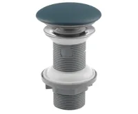ISVEA Umyvadlová výpust 5/4“, click-clack, keramická zátka, 20-70mm, zelená petrol ISVEA Umyvadlová výpust 5/4“, click-clack, keramická zátka, 20-70mm, zelená petrol