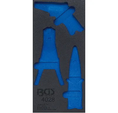BGS Vložka do dílenského vozíku 1/3, prázdná, pro 4028