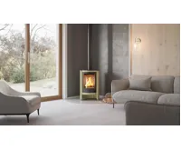 HS Flamingo Krbová kamna MASTERFLAMME ® Piccolo I, olivová (13)