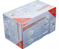 BGS Pneumatická stříkací pistole | se 3 tryskami | 1,2 - 1,7 - 2,0 mm (4)