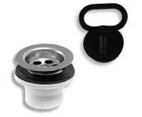 NOVASERVIS Umyvadlový uzávěr 5/4&quot; plast - 439,P