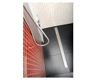 GELCO MANUS ONDA nerezový podlahový žlab s roštem, L-950, DN50 (1)