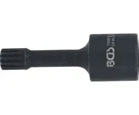 BGS Hlavice zástrčná tvrzená, délka 72 mm, 12, 5 mm (1/2"), vnitřní tisícihran (pro XZN) M12, (1)