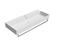 GSI KUBE X keramické umyvadlo 120x47cm, bílá mat (5)