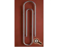 Chromový koupelnový radiátor PMH CLIP CL2C 1700/ 373