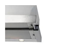 CATA Odsavač par TF 2003 DurAlum Bezotisk Nerez Výsuvná 600mm (2)