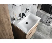 AQUALINE SAVA 65 keramické umyvadlo nábytkové 65x46cm, bílá (3)