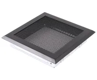 HS Flamingo Krbová mřížka 16x16 cm, černá