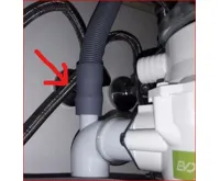 Instalační sada pro připojení přepadu dřezu pro drtiče odpadků (5)