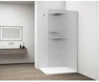 POLYSAN ESCA CHROME jednodílná sprchová zástěna k instalaci ke stěně, sklo Flute, 900 mm POLYSAN ESCA CHROME jednodílná sprchová zástěna k instalaci ke stěně, sklo Flute, 900 mm