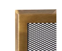 HS Flamingo Krbová mřížka 10x20 cm, mosazná patina (2)