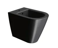 GSI KUBE X bidet stojící, 36x55cm, černá mat GSI KUBE X bidet stojící, 36x55cm, černá mat