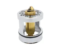 Výpusť uzavírací se sítkem CLIC-CLAC ø  5/4" celokovová chromovaná s přepadem, vytahovací (3)