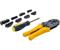 BGS Kleště konektorové, 5 výměnných čelistí, v tašce (1)