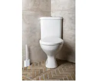 AQUALINE CLIFTON rohové WC kombi, dvojtlačítko 3/6l, zadní/spodní odpad, bílá (5)