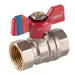 Kulový kohout voda motýl DN 20 - 3/4" Kulový kohout voda motýl DN 20 - 3/4"