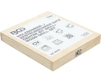 BGS Vrtáky do dřeva stavitelné,3-4-5-6-7-8-9-10-11-12-13mm,13 dílů (4)