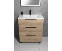 SAPHO SLIM keramické umyvadlo, nábytkové, 60x46,5cm, bílá (3)