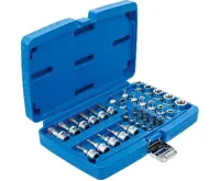 BGS Hlavice pro T a E-profil 3/8", sada 34 dílů (1)