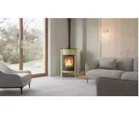 HS Flamingo Krbová kamna MASTERFLAMME ® Grande I, olivová (12)