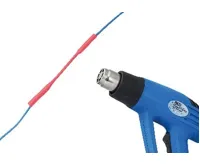 BGS Teplem smrštitelná trubička v krabici, červená, O 3,2 mm,  8 m (1)