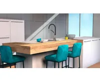 Eisl Carneo černá / lesklý chrom (3)