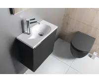 SAPHO AQUA umývátko 50,5x25cm, litý mramor, bílá (4)