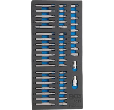 BGS Modul - bity (imbus, TORX, XZN, RIBE), sada 49 dílů