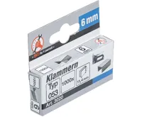 BGS Spony do sponkovačky 6,0 mm, balení 1000ks (1)