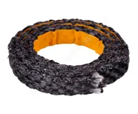 HS Flamingo Těsnící šňůra plochá pod sklo 8x2, 2,5m samolepící (2)