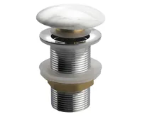 SAPHO DALMA umyvadlová výpust 5/4“, click-clack, carrara