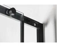 POLYSAN ALTIS BLACK čtvercový sprchový kout 1000x1000 mm, rohový vstup, čiré sklo (3)