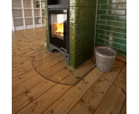 HS Flamingo Sklo pod kamna - Oblouk 1000x1000 mm / R725 / 6 mm HS Flamingo Sklo pod kamna - Oblouk 1000x1000 mm / R725 / 6 mm