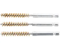 BGS Kartáče mosazné, sada 3 ks,  8 mm, 6.3 mm (1/4") Drive, 3 pcs. BGS Kartáče mosazné, sada 3 ks,  8 mm, 6.3 mm (1/4") Drive, 3 pcs.